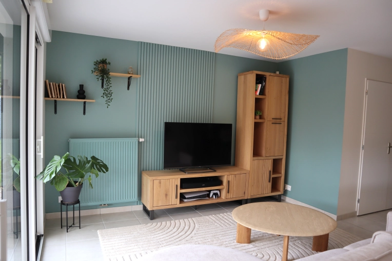 Minimaliste, Scandinave, Nature, Salon / séjour, Visite conseil, Projet complet, Coach shopping, Liste shopping, 3D d'ambiance, Plan, Rénovation