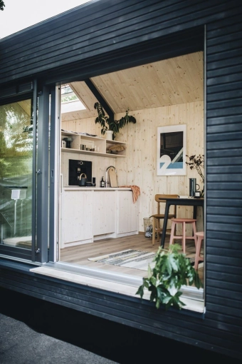 Scandinave, Nature, Tiny house, Visite conseil