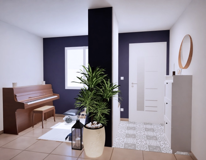 Contemporary, Dining room, Creation of exclusive furniture, 3D ambiance