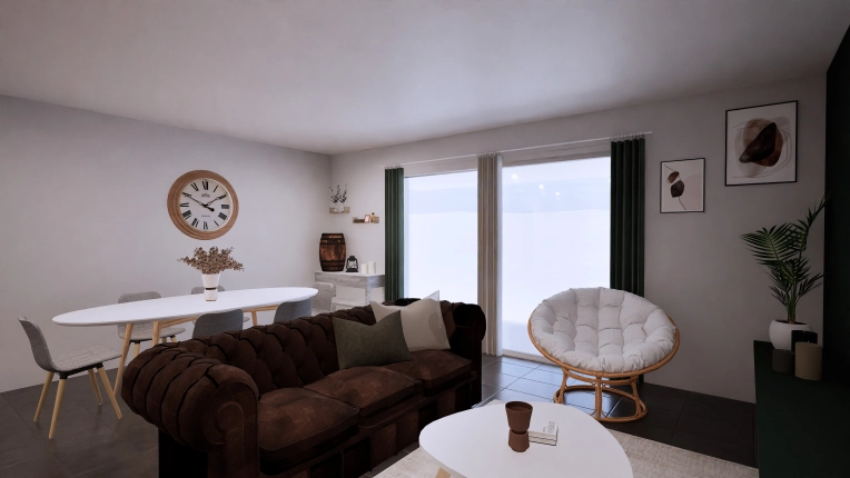 Home, Contemporary, Vintage, Nature, Remote Coaching, 3D ambiance
