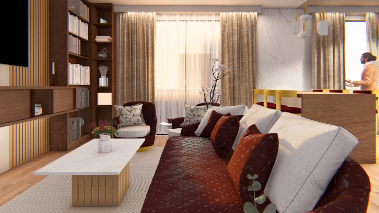 Minimalist, Contemporary, Flats / Apartments, Feng Shui, Full Project, Home Staging, Remote Coaching, Creation of exclusive furniture, Shopping list, 3D ambiance, Plan, Renovation