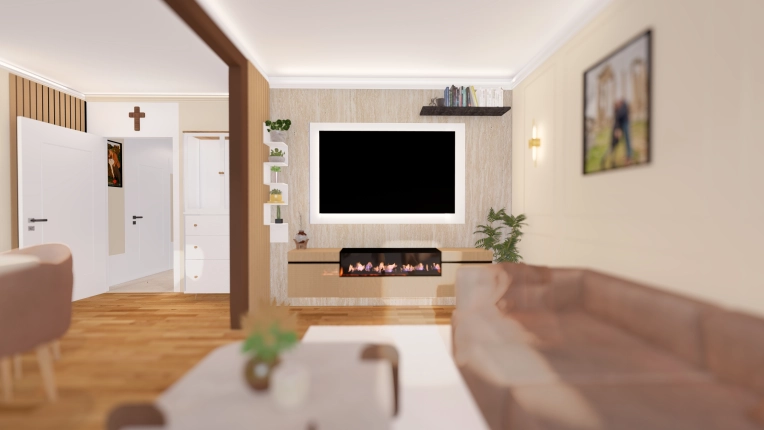 Contemporary, Flats / Apartments, Chic, Nature, Consultation Visit, Full Project, Home Staging, Remote Coaching, Coach shopping, Shopping list, 3D ambiance, Plan, Renovation