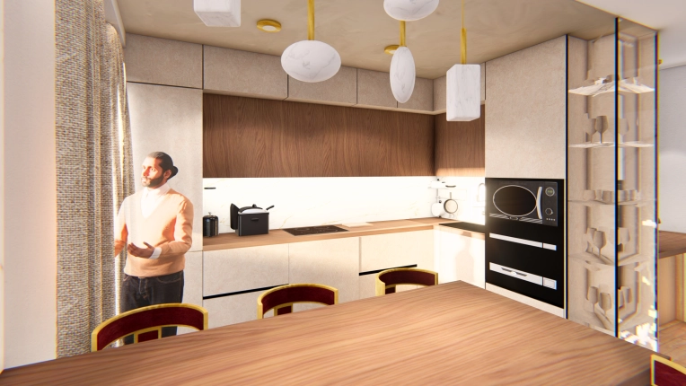 Minimalist, Contemporary, Kitchen, Chic