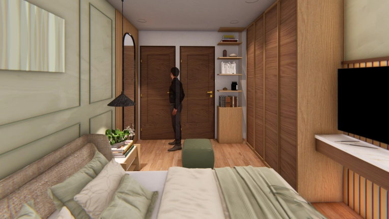 Rustic, Contemporary, Room, Chic, Nature
