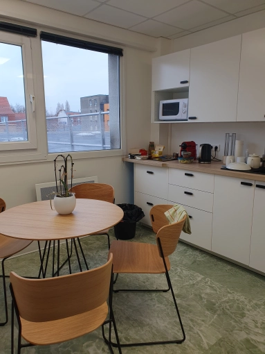 Contemporary, Kitchen, Full Project, Energy renovation, 3D ambiance, Plan, Renovation