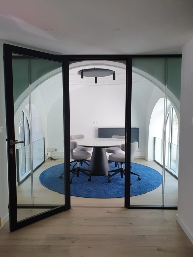 Contemporary, Office, Full Project, Energy renovation, 3D ambiance, Plan, Renovation