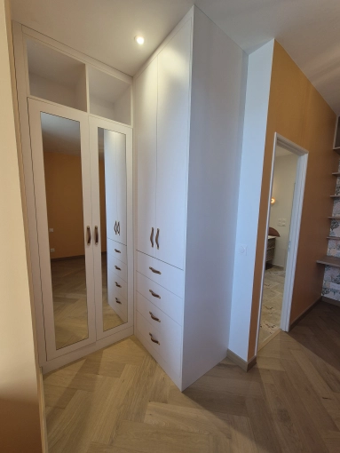 Contemporary, Chic, Dressing, Full Project, Energy renovation, Creation of exclusive furniture, 3D ambiance, Plan, Renovation