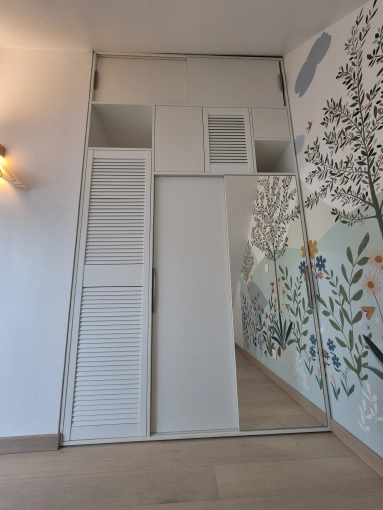 Contemporary, Dressing, Full Project, Energy renovation, Creation of exclusive furniture, 3D ambiance, Plan, Renovation