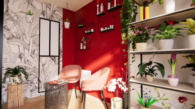 Scandinave, Bâtiment professionnel