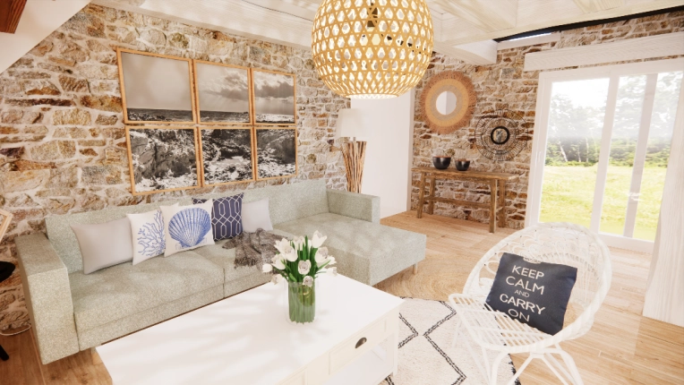 Maison individuelle, Bohème, Scandinave