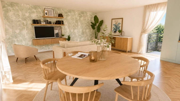 Flats / Apartments, Nature, Full Project, 3D ambiance, Plan, Renovation
