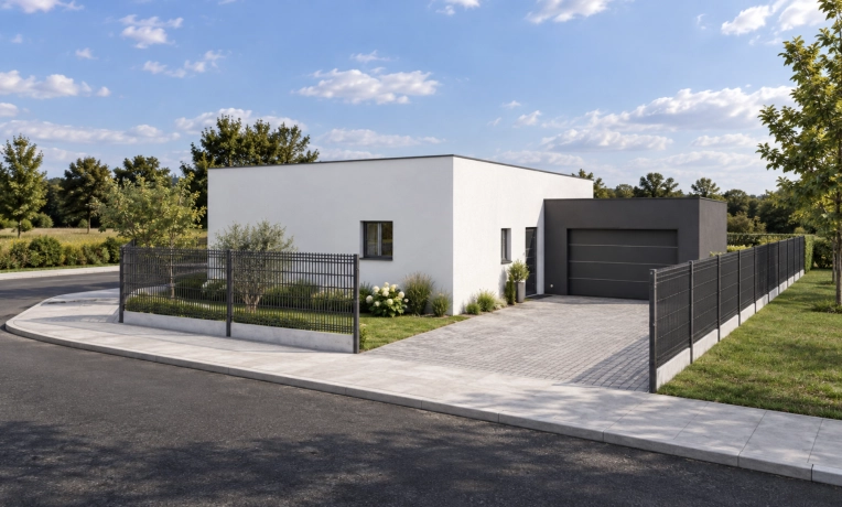 Contemporary, Outdoor/Garden, Full Project, 3D ambiance, Plan