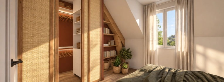 Dressing, Consultation Visit, Full Project, 3D ambiance, Renovation