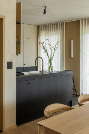 Minimalist, Contemporary, Kitchen, Chic, Nature, Full Project, Creation of exclusive furniture, Plan, Renovation, Layout