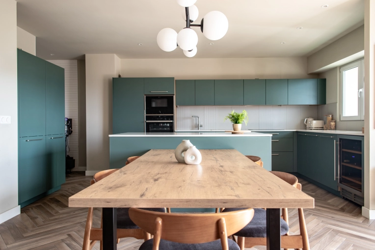 Bohemian, Contemporary, Flats / Apartments, Full Project, Creation of exclusive furniture, 3D ambiance