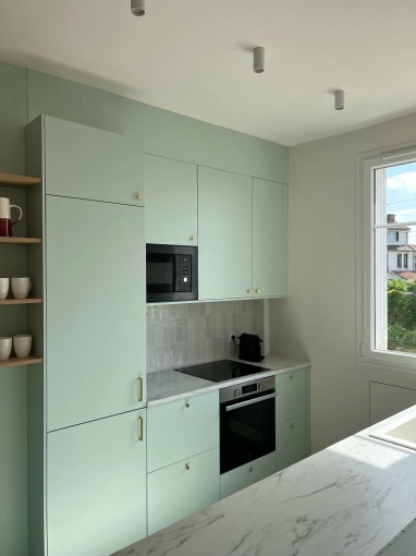 Contemporary, Kitchen, Full Project