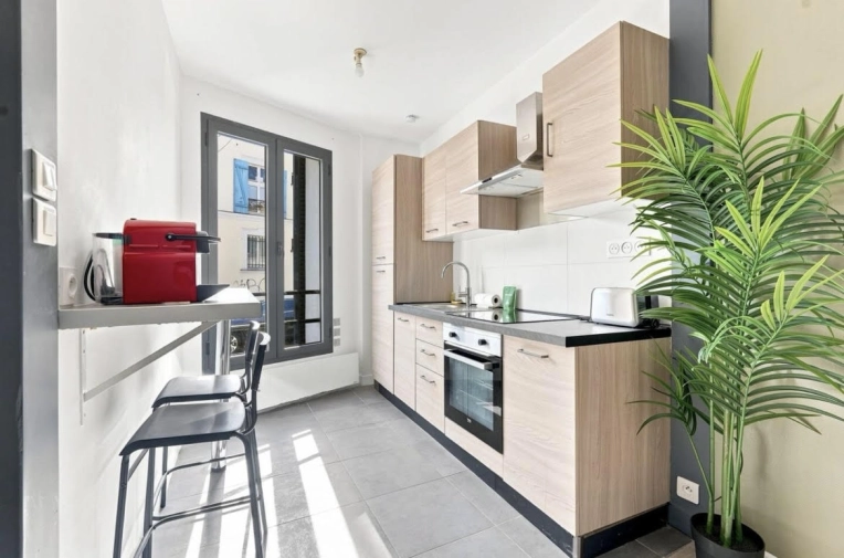 Industrial, Home, Contemporary, Kitchen, Consultation Visit, Full Project, Shopping list, 3D ambiance, Plan
