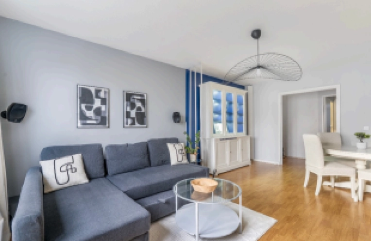 Industrial, Contemporary, Flats / Apartments, Living room, Consultation Visit, Home Staging, 3D ambiance, Textile designer, Plan
