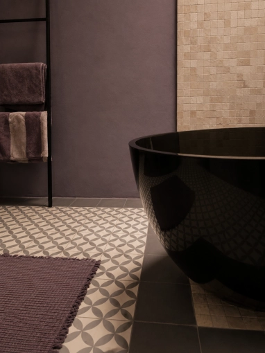 Contemporary, Bathroom, Chic, Wabi-sabi, Consultation Visit, Full Project, Creation of exclusive furniture, Shopping list, 3D ambiance, Plan, Renovation