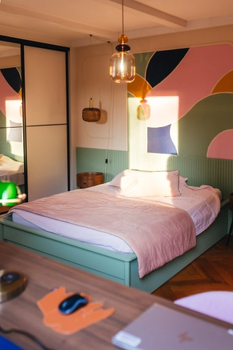 Vintage, Room, Full Project, Coach shopping, Shopping list, 3D ambiance, Plan, Renovation, Layout