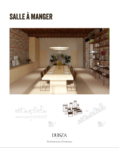 Maison individuelle, Minimaliste, 3D d'ambiance, Rénovation