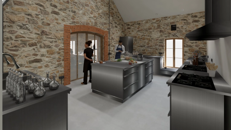 Cuisine, Projet complet, 3D d'ambiance, Plan, Rénovation