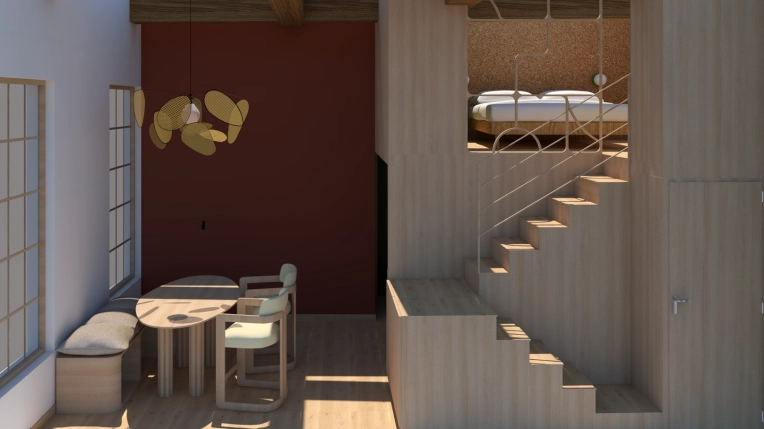 Appartement, Projet complet, 3D d'ambiance, Plan