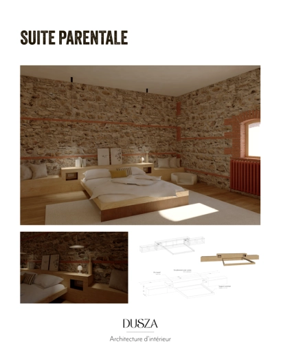 Maison individuelle, Projet complet, 3D d'ambiance, Plan, Rénovation