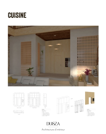 Maison individuelle, Projet complet, 3D d'ambiance, Plan, Rénovation