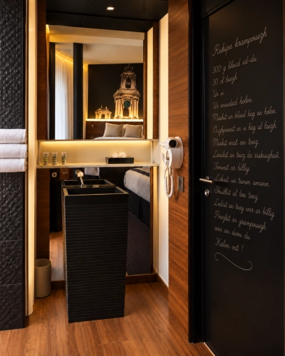 Hotel, Chic, Consultation Visit, Full Project, Creation of exclusive furniture, Shopping list, 3D ambiance, Plan, Renovation