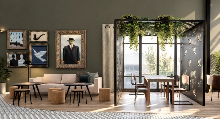 Industrial, Minimalist, Contemporary, Restaurant, Vintage, Nature, Consultation Visit, Creation of exclusive furniture, Shopping list, 3D ambiance, Plan, Renovation
