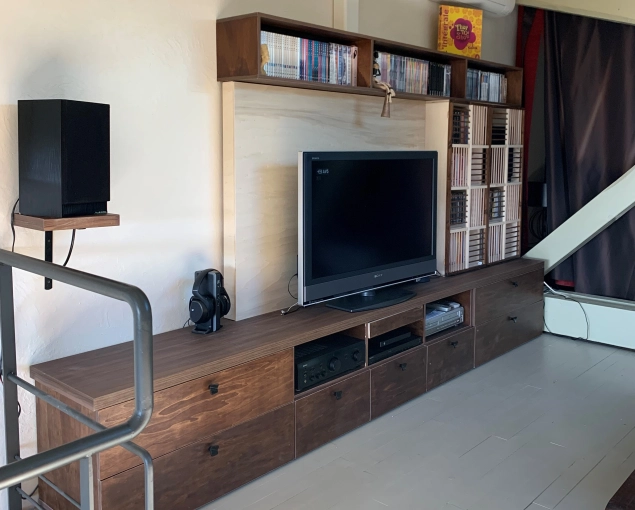 Rustic, Contemporary, Living room, Full Project, Creation of exclusive furniture