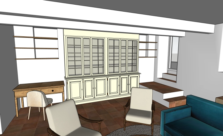 Rustic, Living room, Full Project, Renovation