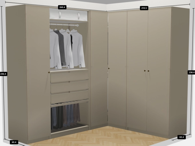 Dressing, Full Project, Shopping list, Plan