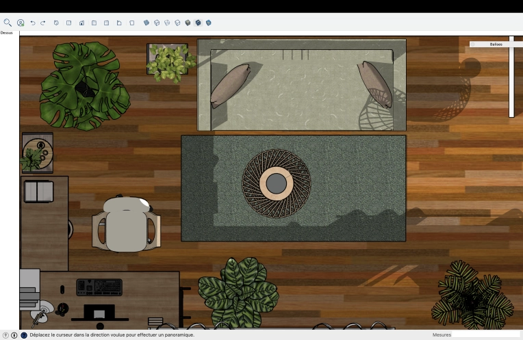 Scandinavian, Nature, Office, Plan, Renovation, Layout
