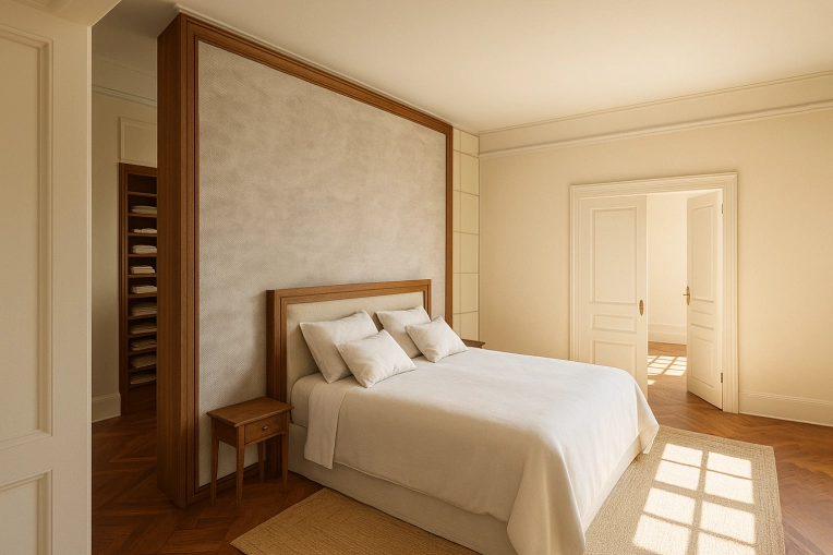 Room, Chic, 3D ambiance