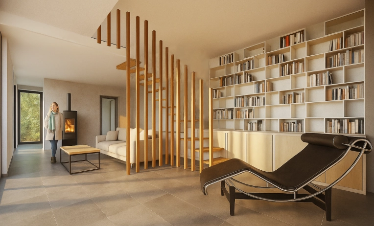 Living room, 3D ambiance