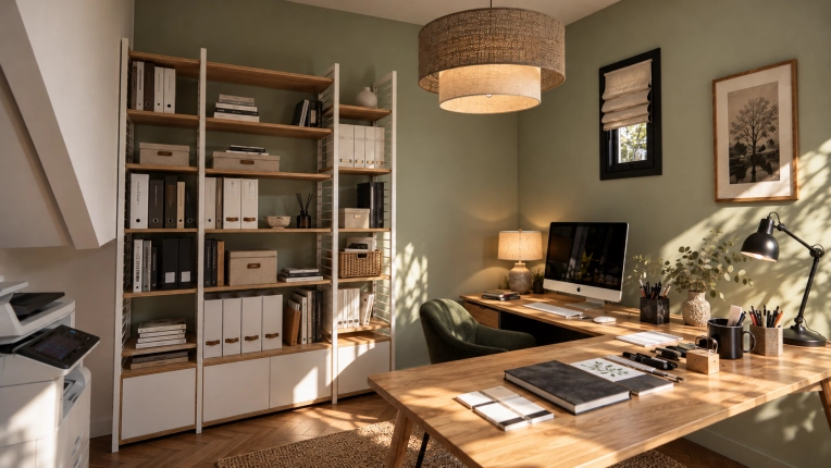 Nature, Office, Full Project, Plan, Layout