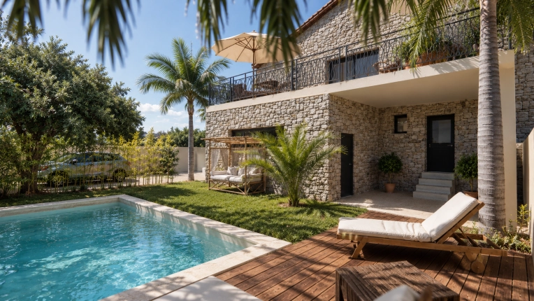 Outdoor/Garden, Nature, 3D ambiance, Plan, Renovation, Layout