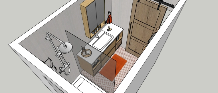 Contemporary, Bathroom, Full Project