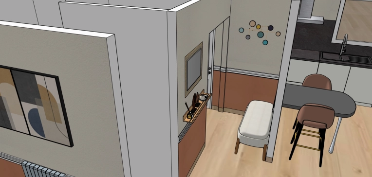 Contemporary, Flats / Apartments, Chic, Full Project