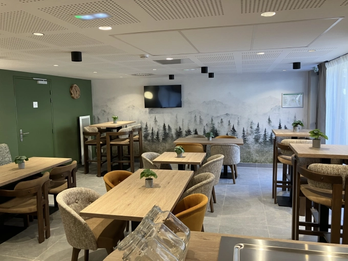Rustic, Contemporary, Restaurant, Chic, Nature, Full Project, Creation of exclusive furniture, Layout